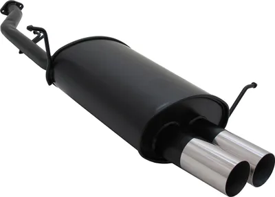 Immagine prodotto di Scarico sportivo Novus per BMW E36 Compact 316i 2x76mm RL design con ABE