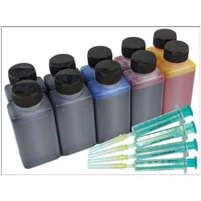 Produktbild von TiDis Druckertinte Nachfüllset für HP308 f. Envy 6110, 6120, 6122