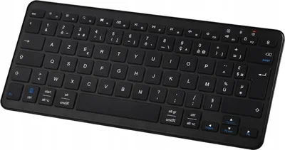 Zdjęcie produktu dla Qulose Bezprzewodowa Klawiatura Azerty Bluetooth Ergonomiczna Lekka