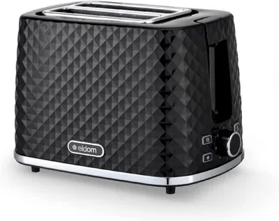 Produktbild von Toaster Retro Schwarz - Vintage Toaster