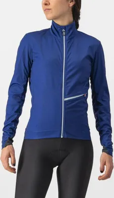 Zdjęcie produktu dla Kurtka termiczna rowerowa CASTELLI – GO W – niebieska, rozmiar S