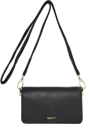 Produktbild von DAY ET Leder Umhängetasche Abendtasche City Bags Mini Crossbody Bag Black schwarz