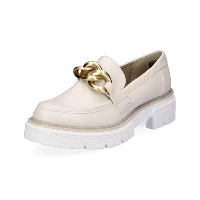 Produktbild von Marco Tozzi Damen Slipper creme beige gold