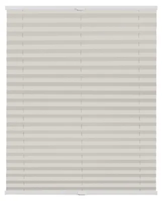 Produktbild von Lichtblick Thermo-Plissee Klemmfix, ohne Bohren, verspannt, blickdicht, Hitzeschutz Weiß 70 cm x 100 cm (B x L)