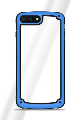Image de Coque TPU Bleu pour Samsung Galaxy S9 - Solid Frame KP15596