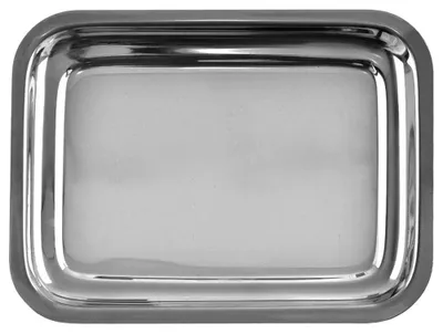 Image de Plateau de service - Rectangulaire - Acier - 21,5 x 16,5 cm