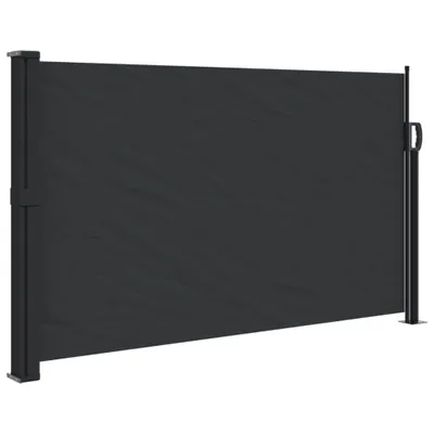 Obrázok produktu pre vidaXL Bočná výsuvná markíza čierna 120x600 cm