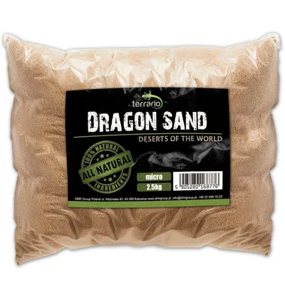 Immagine prodotto di Terrario Dragon Sand 2,5 kg - Microsabbia del deserto Terrario