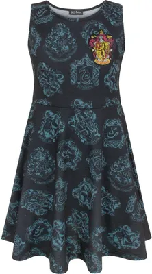 Produktbild von Harry Potter - Sommerkleid für Mädchen NS5438 (164) (Schwarz)