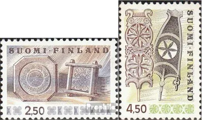 Produktbild von Briefmarken Finnland 1976 Mi 781Ay-782Ay (kompl.Ausg.) postfrisch Freimarken
