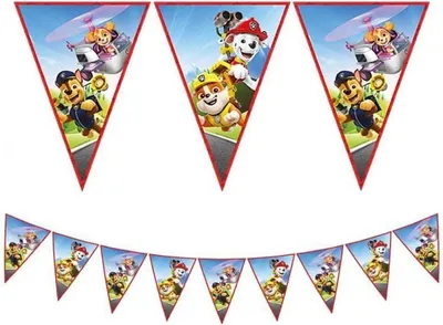 Produktbild von Procos Paw Patrol Rescue Heroes Wimpelkette