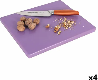 Obrázek produktu pro Fialové krájecí prkénko 40 x 30 x 2 cm (4 kusy)