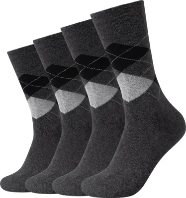 Produktbild von Camano Socken ca-soft im 4er Pack anthracite 39-42