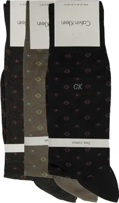 Immagine prodotto di Calza uomo 3 paia di calzini trunk bassi in cotone CK CALVIN KLEIN articolo TRIPACKECR106 SOCKS 3 PEZZI, EUR 40/46 - UK 6.5/11, Cotone 62%,Poliammide 33%,Spandex 5%