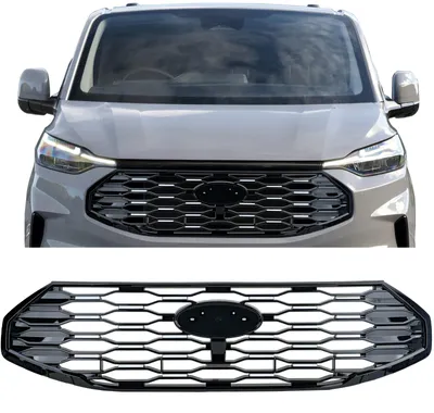 Obrázok produktu pre Mriežka chladiča bez emblému pre Ford Transit Custom/Tourneo Custom, modelový rok 2023