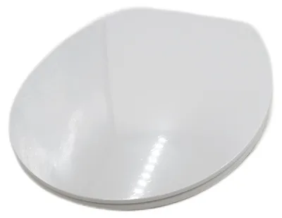Produktbild von Amazon Basics Toilettensitz O Form Soft Close Schnellverschluss Antistatisch Weiss