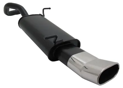 Image de Novus acier sport Silencieux arrière sport Seat Ibiza 6L ovale DTM acier inoxydable