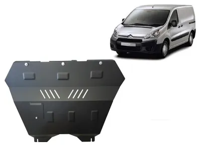 Image de Protection anti-encastrement en acier pour le moteur et la boîte de vitesses de la Citroën Jumpy