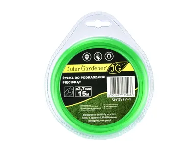 Zdjęcie produktu dla Żyłka do podkaszarek 2,7 mm, 15 m, pięciokątna 40154
