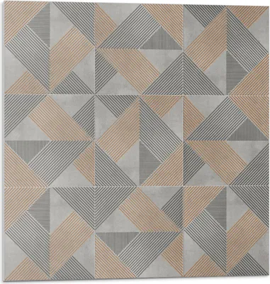 Produktbild von Geometrisches Muster Mit Dreiecken – Selbstklebende Fliesen – Wandverkleidung – Wandpaneel – PVC Fliesen – Vinylflisen – PCV Flisen – Selbstklebend – Wanddeko – 20 Stück 20 x 20 cm