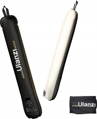 Produktbild von Ulanzi UA12, 12 W, LED, Kaltweiße, Warmweiß, 2500 K, 6500 K, Schwarz, Weiß