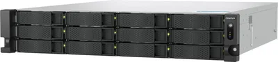 Produktbild von QNAP TS-H1277AXU-RP, NAS, Rack (2U), AMD Ryzen™ 5, 16 GB, DDR5, 0 TB