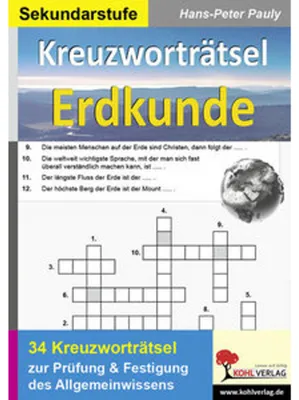 Immagine prodotto di Kreuzworträtsel Erdkunde