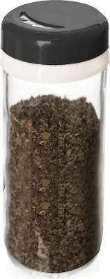Produktbild von Glasbehälter 230ml für Gewürze mit Dosierfunktion, spülmaschinenfest