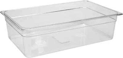 Obrázok produktu pre Gastro nádoba, cateringová nádoba polykarbonát GN 1/1 hĺbka 150 mm, 530x325 mm