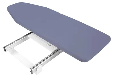 Image de Table de repassage - Pliable - Rotation à 180° - 80 × 29,5 × 12 cm - Capacité de charge : 45 kg - Gris clair