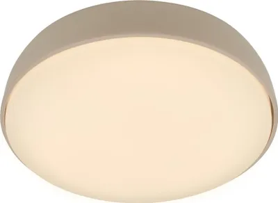 Image de Plafonnier LED Plafonnier 12 W Lumière blanche chaude 1200 lm Couloir 28,5 cm Beige