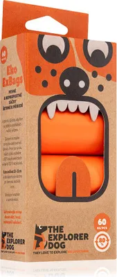 Obrázek produktu pro EXPLORER DOG Sáčky recyklované na psí exkrementy 60 ks