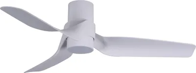 Produktbild von Energiespar Deckenventilator mit LED Beleuchtung und Fernbedienung Nautica Weiß 132 cm