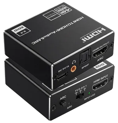 Zdjęcie produktu dla Extractor HDMI-HDMI + Audio SPDIF ARC SPH-AE06