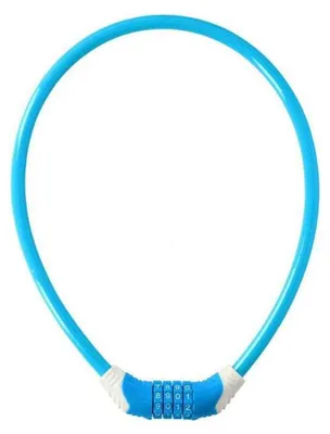 Produktbild von Dunlop - Fahrrad-Kettenschloss PP7585 (Einheitsgröße) (Blau)