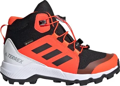 Produktbild von Adidas Terrex Mid Goretex Core Black / Solar Red EU 35 1/2