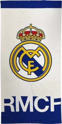 Image de Serviette de plage Real Madrid Junior 70x140 cm Multicolore