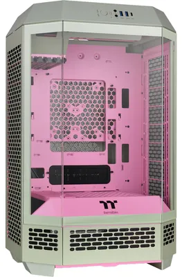 Immagine prodotto di Thermaltake The Tower 300 - Micro Tower - mini ITX / micro ATX - pannello laterale con finestra (vetro temperato)