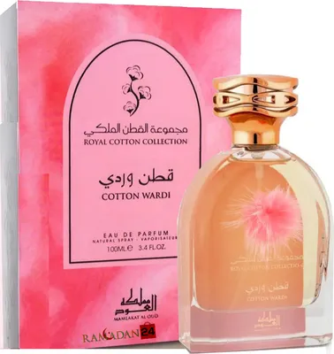 Immagine prodotto di Cotone Wardi - Collezione Cotone Reale - Mamlakat Al Oud 100ml Eau De Parfum