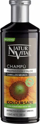 Produktbild von Naturaleza Y Vida Colorsafe Shampoo Black 300ml