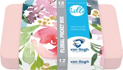 Produktbild von Van Gogh Aquarellkasten Frau Hölle |12  halbe Näpfchen