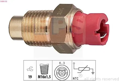Produktbild von EPS 1.830.132 Kühlmitteltemperatursensor für FIAT CINQUECENTO (170)