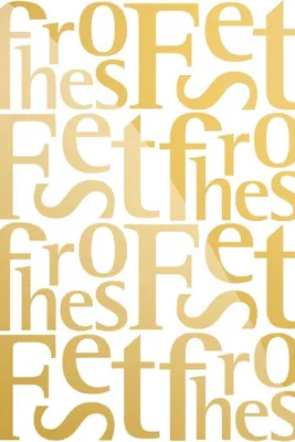 Image de Carte ARTEBENE « Joyeuses Fêtes » Typo or, 1 pièce