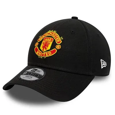 Obrázek produktu pro Kšiltovka Kids NEW ERA 9Forty FC Manchester United Black Adjustable cap - Child