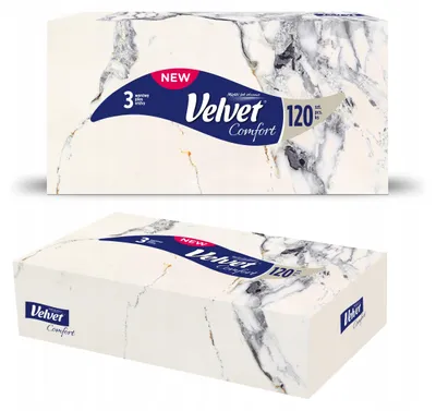 Obrázok produktu pre Univerzálne vlhčené utierky Velvet Comfort, balenie 120 kusov