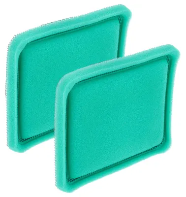 Produktbild von vhbw 2x Vorfilter kompatibel mit Briggs & Stratton 12A600, 12B600, 12C600, 12C700, 12C800, 12D600, 12D800 Rasenmäher - Filter, 12,5 x 10,5 x 0,95 cm