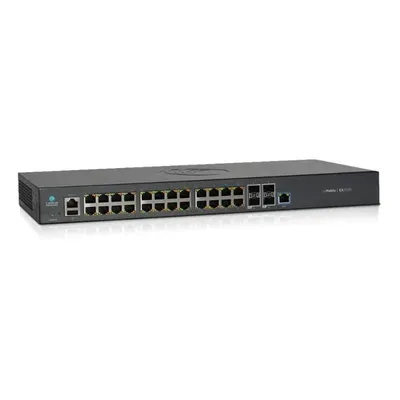 Produktbild von Intelligenter Ethernet-Switch 24 x 1G und 4 SFP+ Glasfaseranschlüsse ohne Netzkabel
