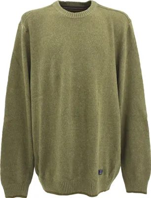 Produktbild von 33244 Lerros, , Herren Crew Neck Rundhals Pullover Pulli, mittlerer Glattstrick, cuminocker melange, XXL