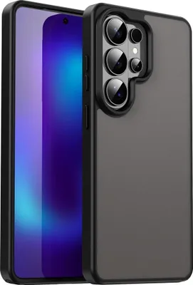 Produktbild von Samsung Galaxy S26 Ultra Hülle - Coverup Mattes Transparentes Back Cover - Schwarz