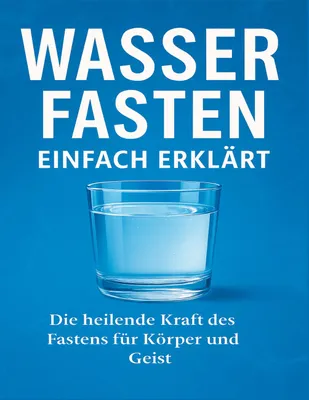 Produktbild von Wasserfasten einfach erklärt